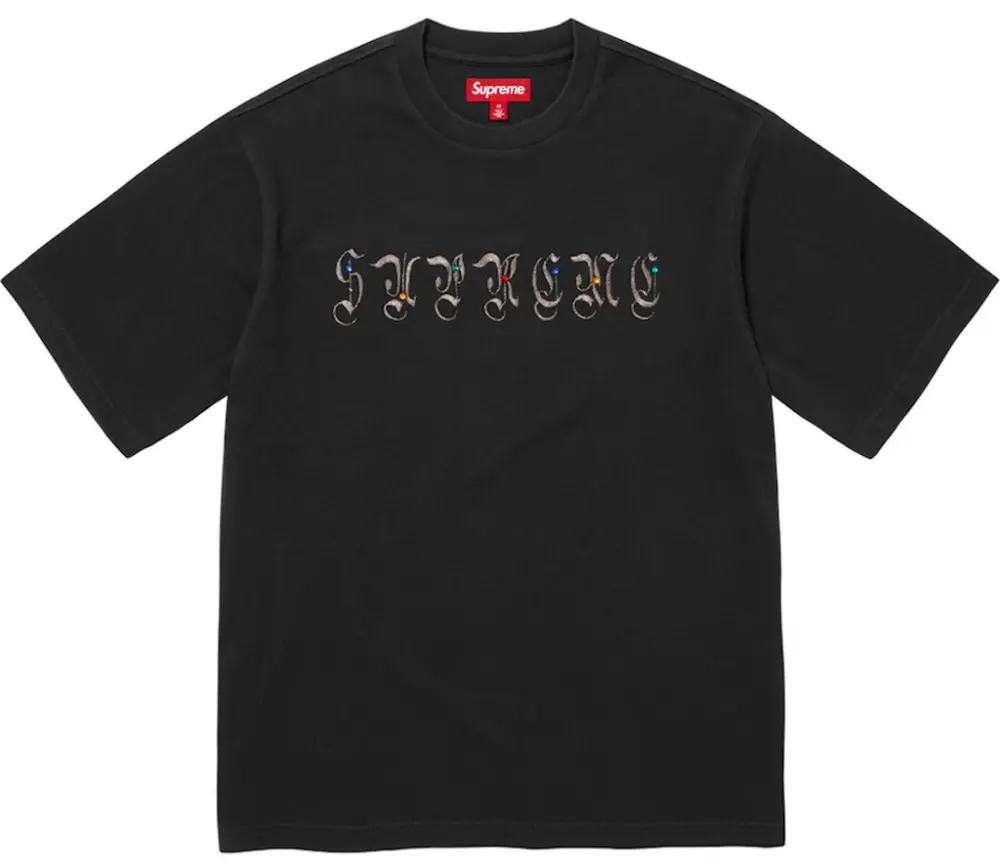 Áo Supreme AOI Gems S/S Top 'Black' 7703433150668