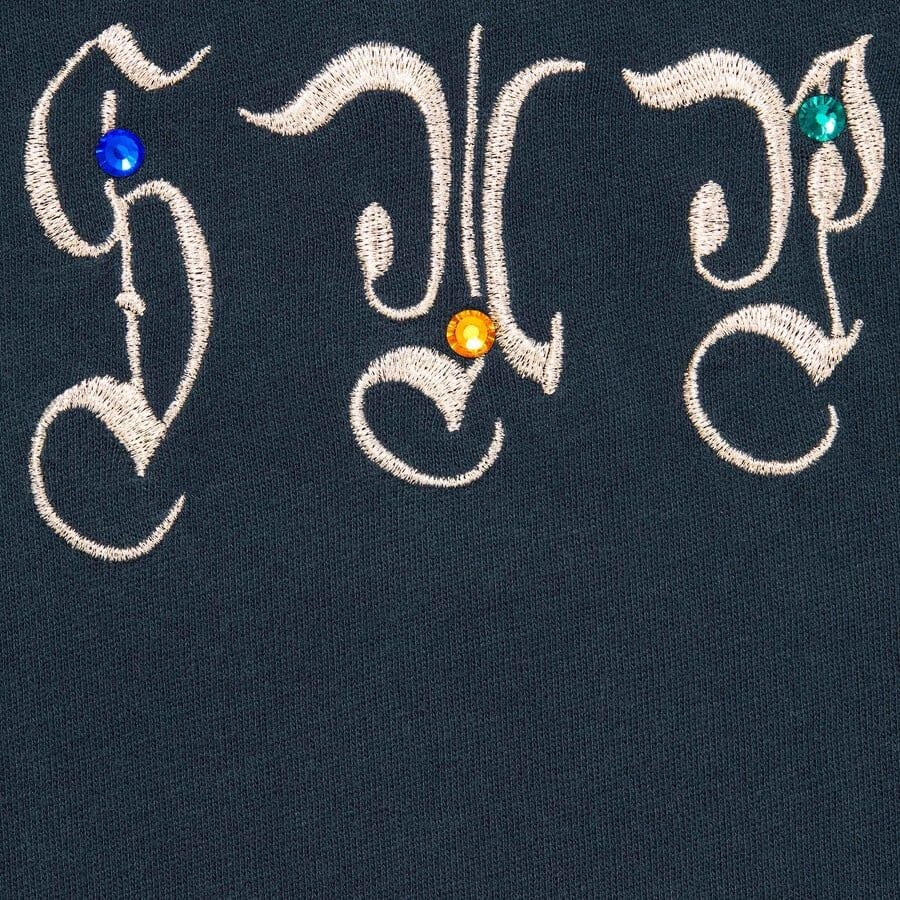 Alternative view of Áo Supreme AOI Gems S/S Top 'Navy' 7703433871564