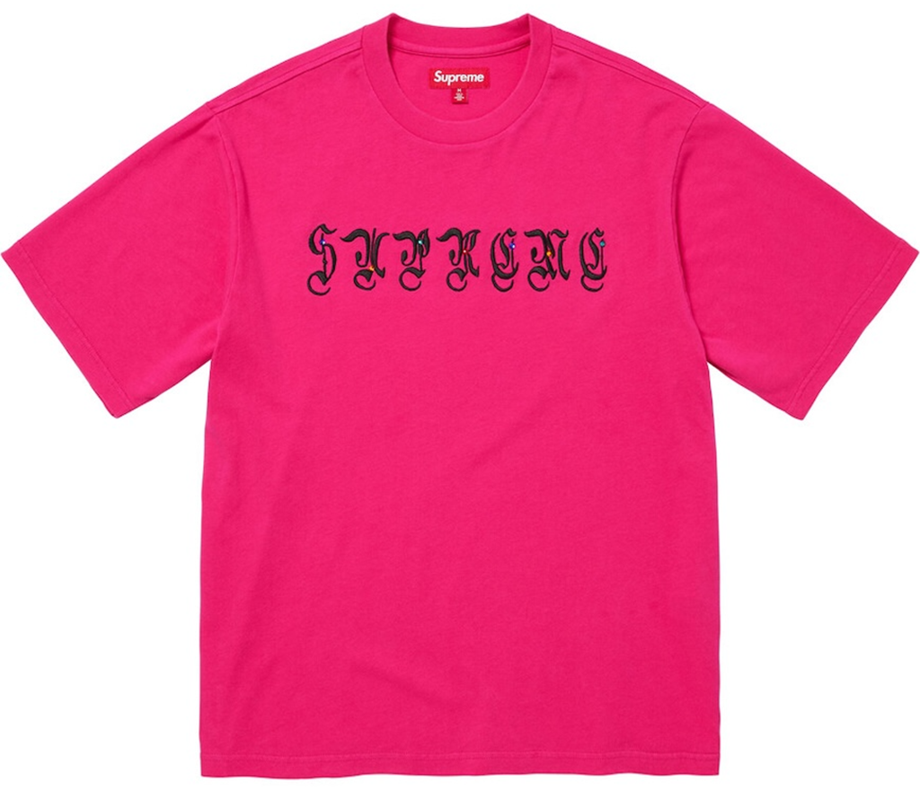 Áo Supreme AOI Gems S/S Top 'Pink' 7703432036556