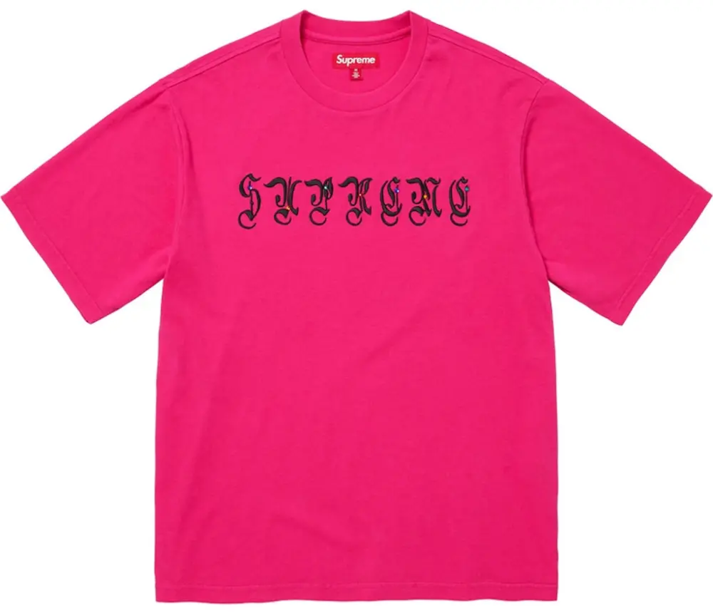 Áo Supreme AOI Gems S/S Top 'Pink' 7703432036556