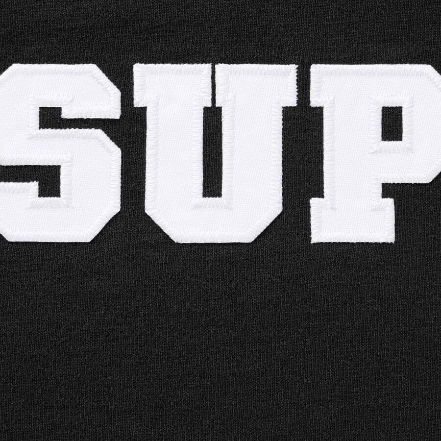 Alternative view of Áo Supreme Collegiate Appliqué S/S Top 'Black' 7703421747404