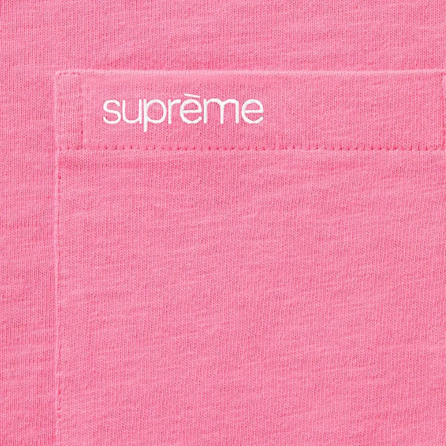 Alternative view of Áo Supreme S/S Pocket Tee 'Pink' 7703439999180
