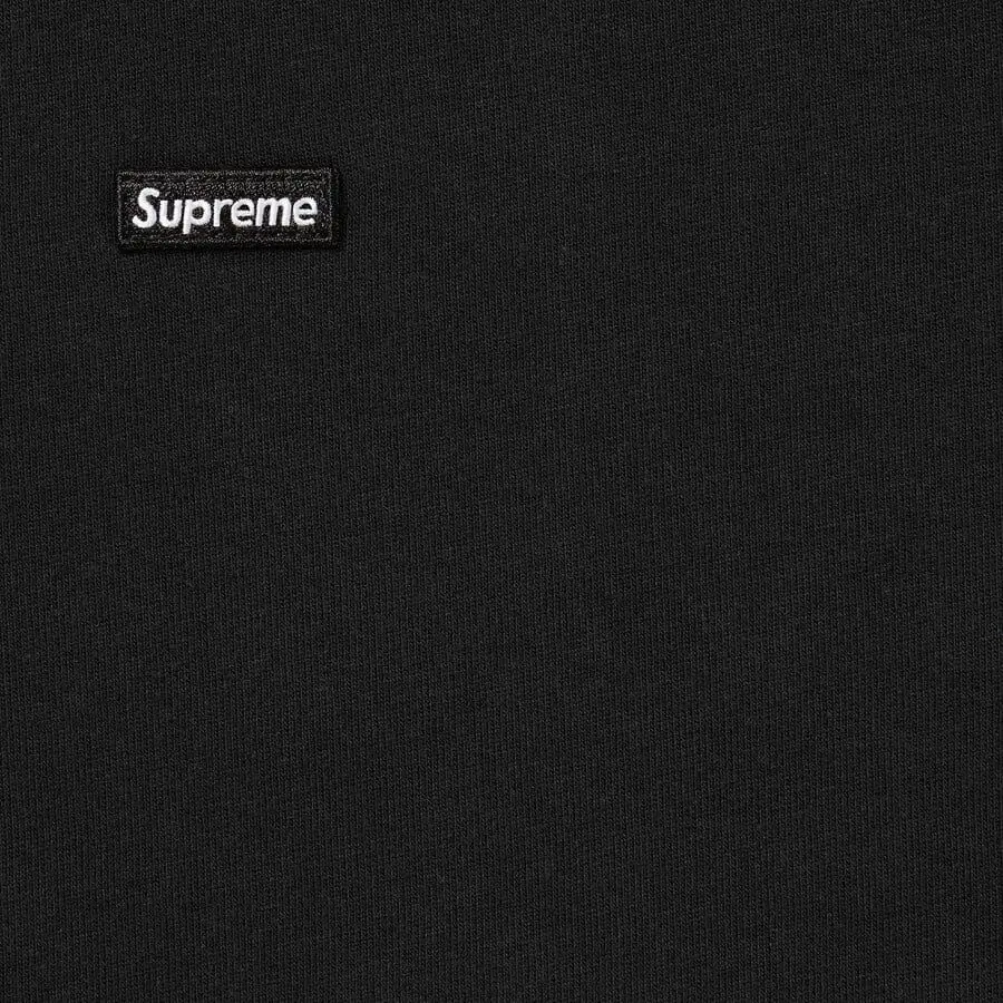 Áo Supreme Small Box L/S Tee 'Black' 7703442817228 - Ảnh 2