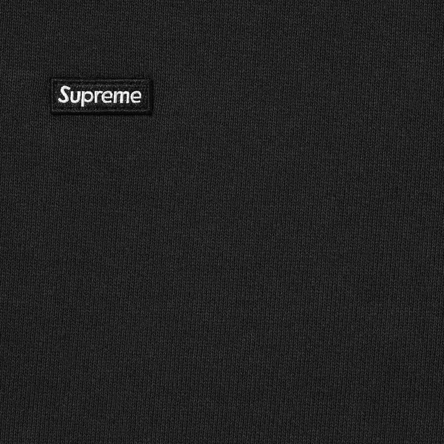 Alternative view of Áo Supreme Small Box Zip Up Hooded Sweatshirt 'Black' 7703439147212