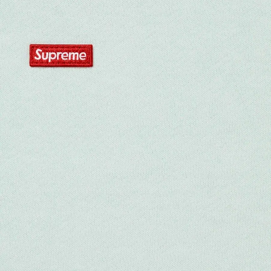 Alternative view of Áo Supreme Small Box Zip Up Hooded Sweatshirt 'Mint' 7703438917836