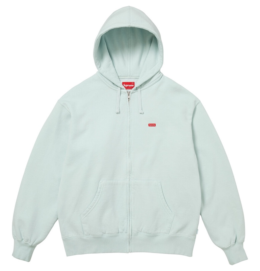 Áo Supreme Small Box Zip Up Hooded Sweatshirt 'Mint' 7703438917836