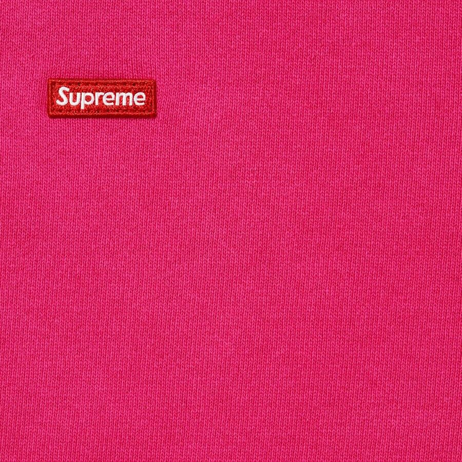 Alternative view of Áo Supreme Small Box Zip Up Hooded Sweatshirt 'Pink' 7703439933644