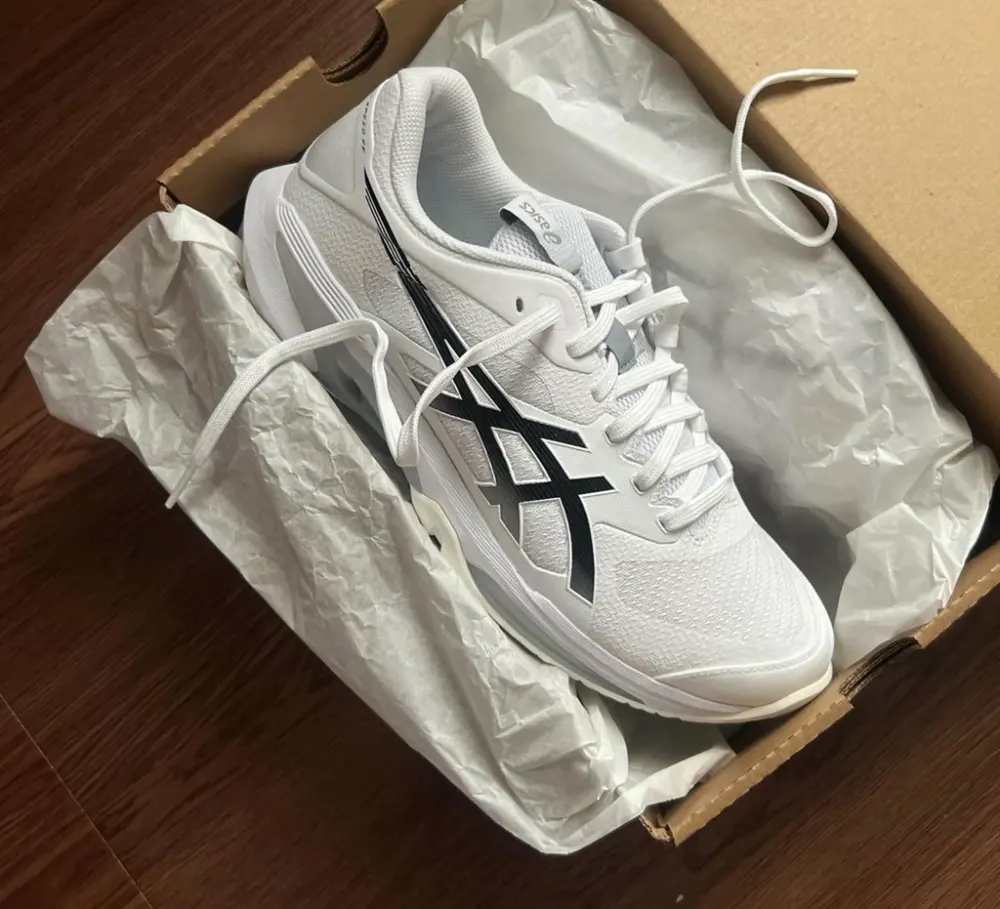 Giày Asics SOLUTION SPEED FF 4 'White' 1041A532-100 - Ảnh 4