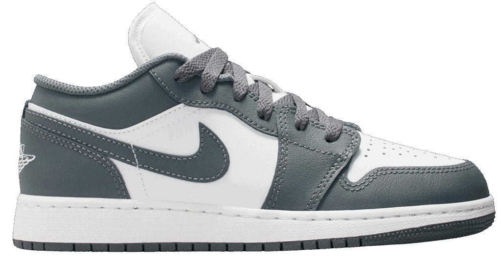 Giày Nike Air Jordan 1 Low ‘Grey White’ 553560-044