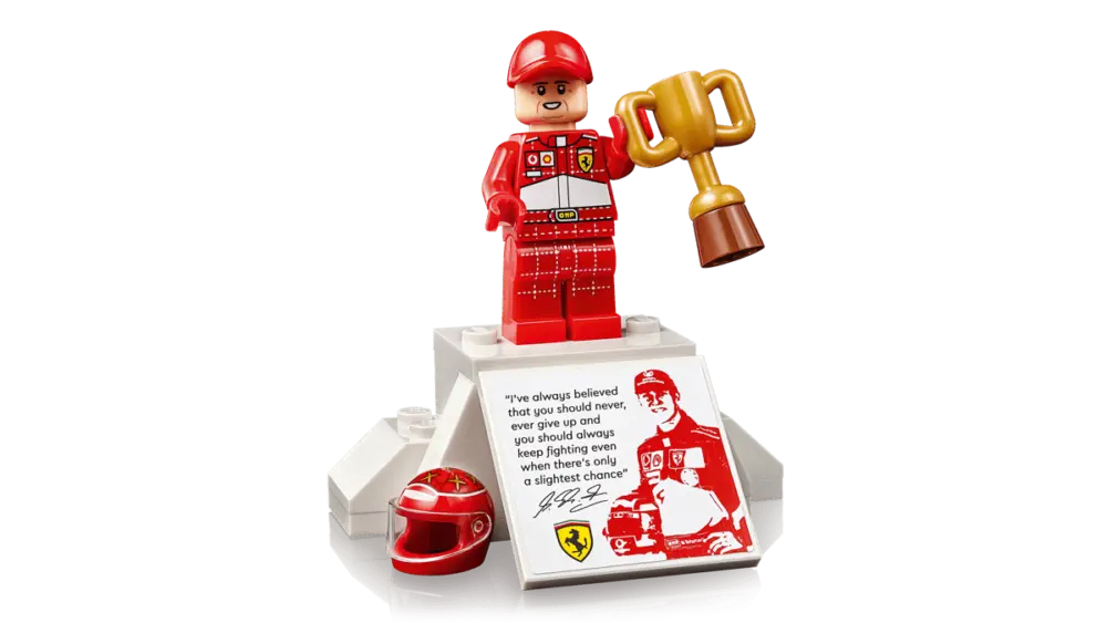 Mô hình Lego Ferrari F2004 & Michael Schumacher 11375 - Ảnh 3