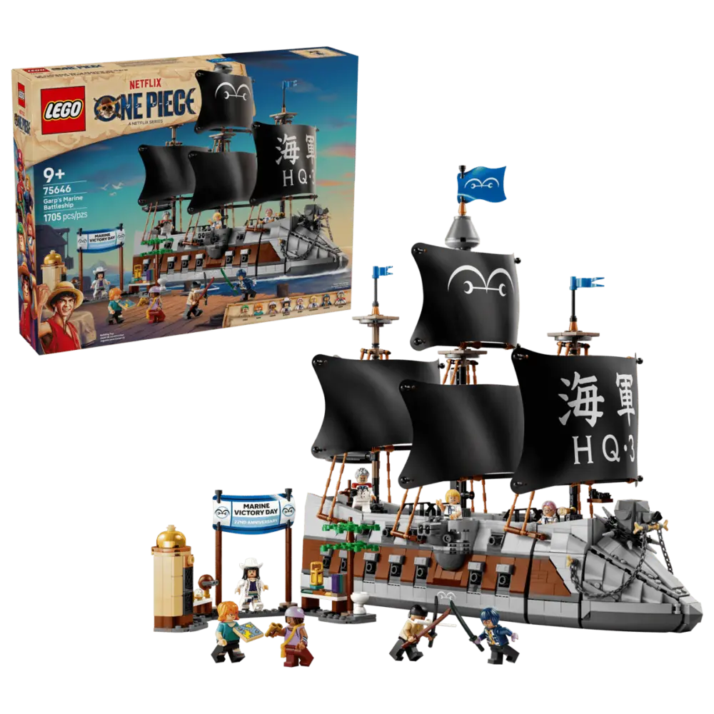 Alternative view of Mô hình Lego Garp's Marine Battleship 75646
