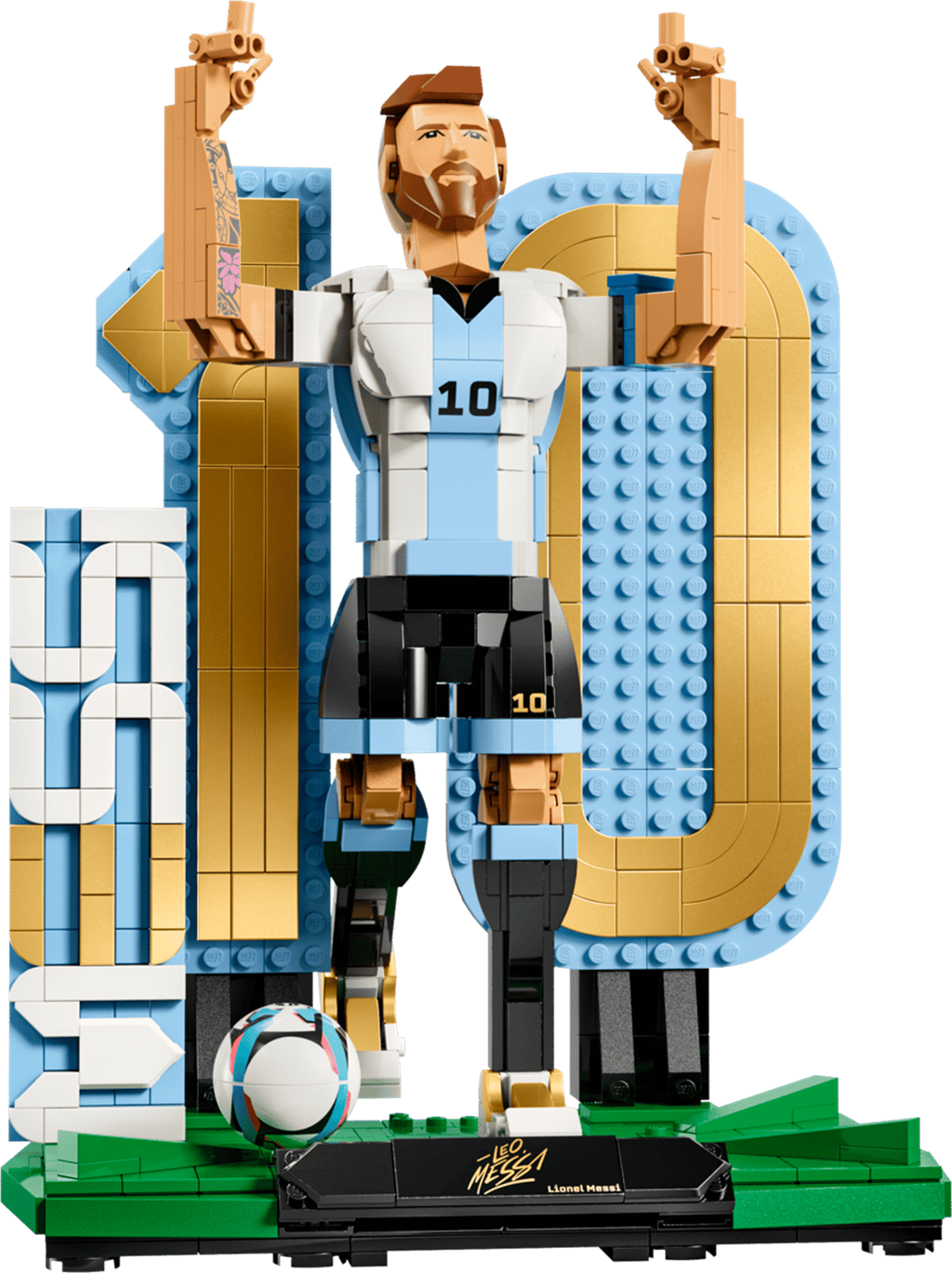 Mô hình lego Lionel Messi – Soccer Legend 43015