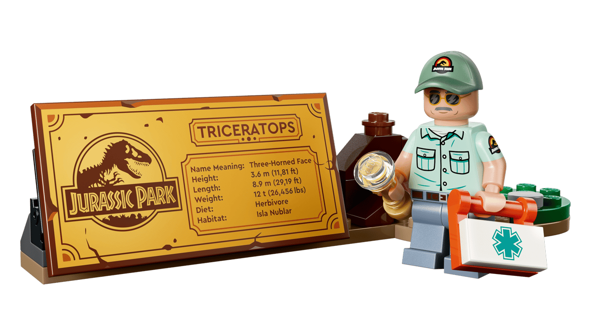 Alternative view of Mô hình lego Dinosaur Fossils Triceratops 77985