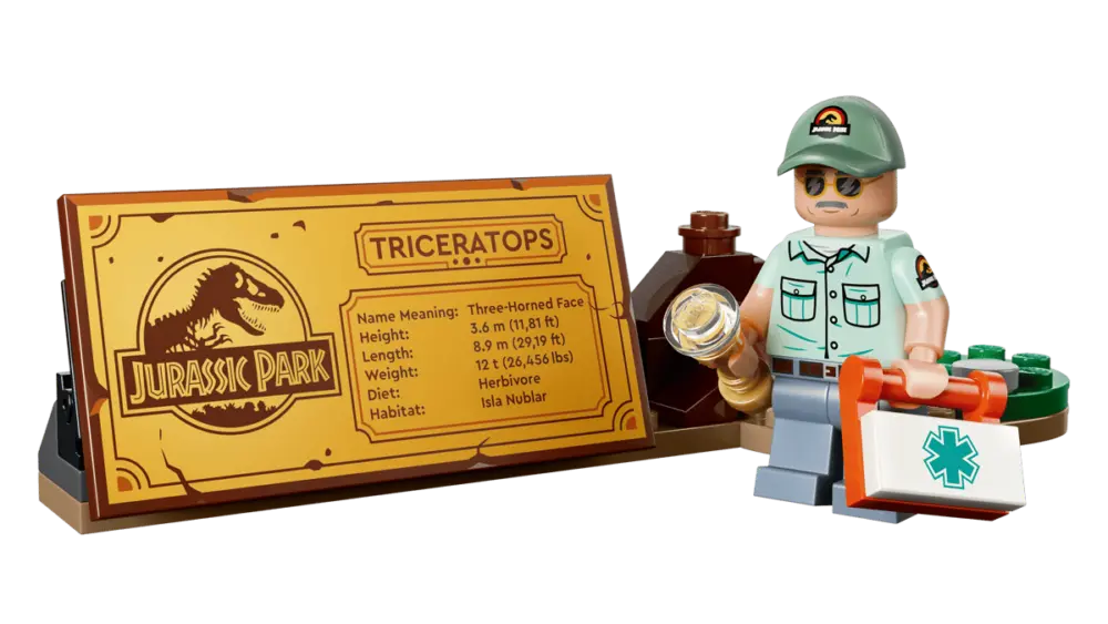 Alternative view of Mô hình lego Dinosaur Fossils Triceratops 77985