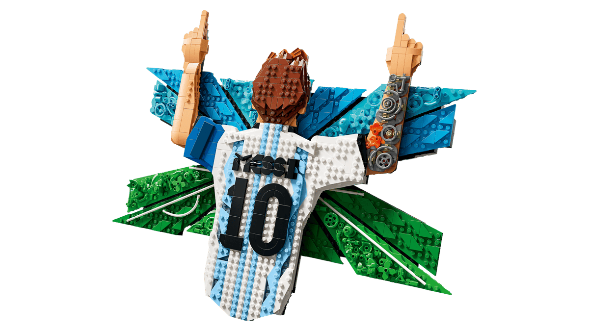 Mô hình lego Lionel Messi – Celebration 43018 - Ảnh 5