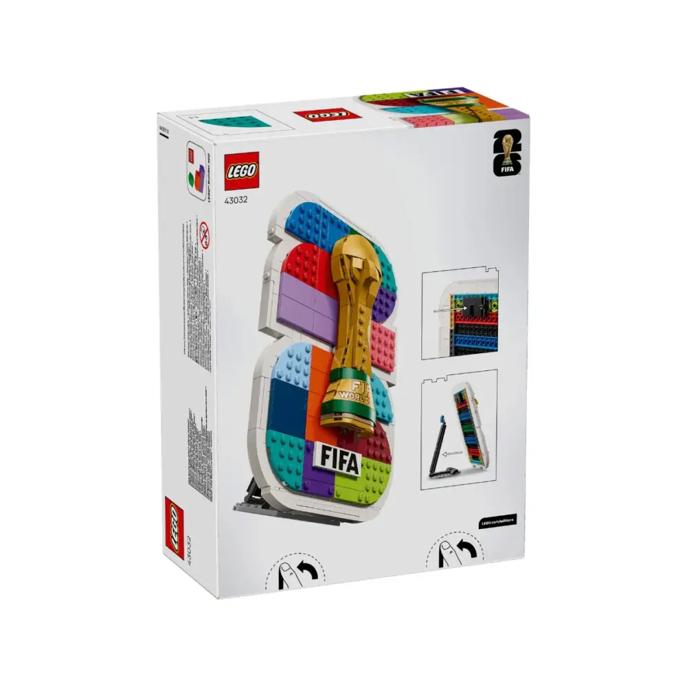 Alternative view of Mô hình Lego FIFA World Cup 2026™ Official Emblem 43032