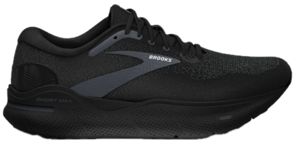Giày Brooks Mens Ghost Max ‘Black’ 1104061D020