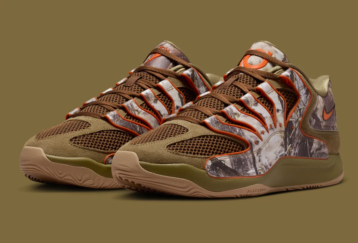Alternative view of Giày Nike KD 18 'Tree Camo' IO7518-900