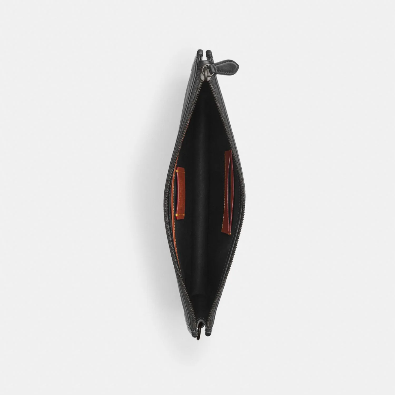 Alternative view of Túi Coach Charter Pouch ‘Black’ CR786-CHR