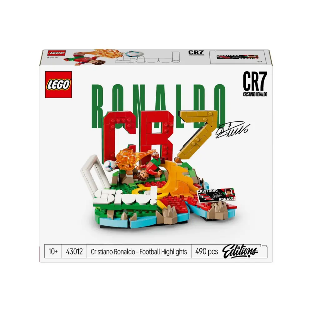 Alternative view of Mô hình LEGO EDITIONS Cristiano Ronaldo Football Icon 43012