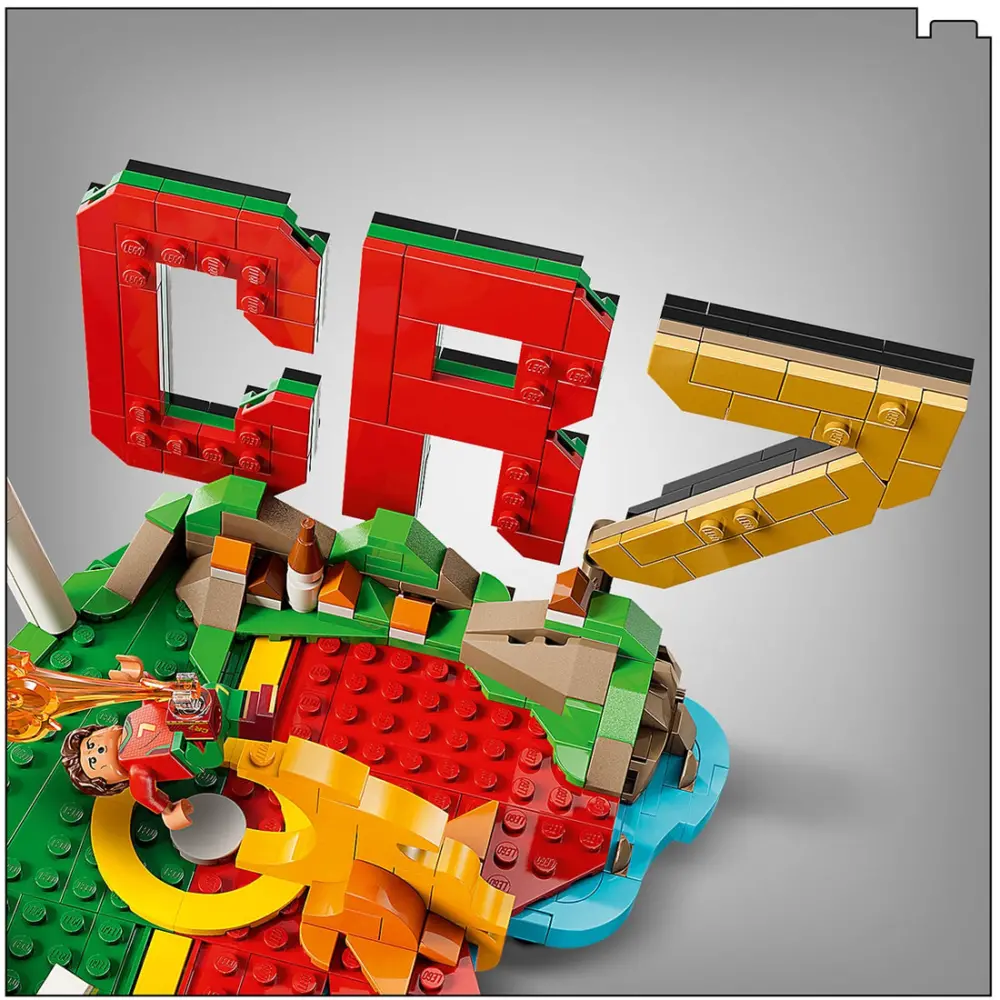 Mô hình LEGO EDITIONS Cristiano Ronaldo Football Icon 43012 - Ảnh 3