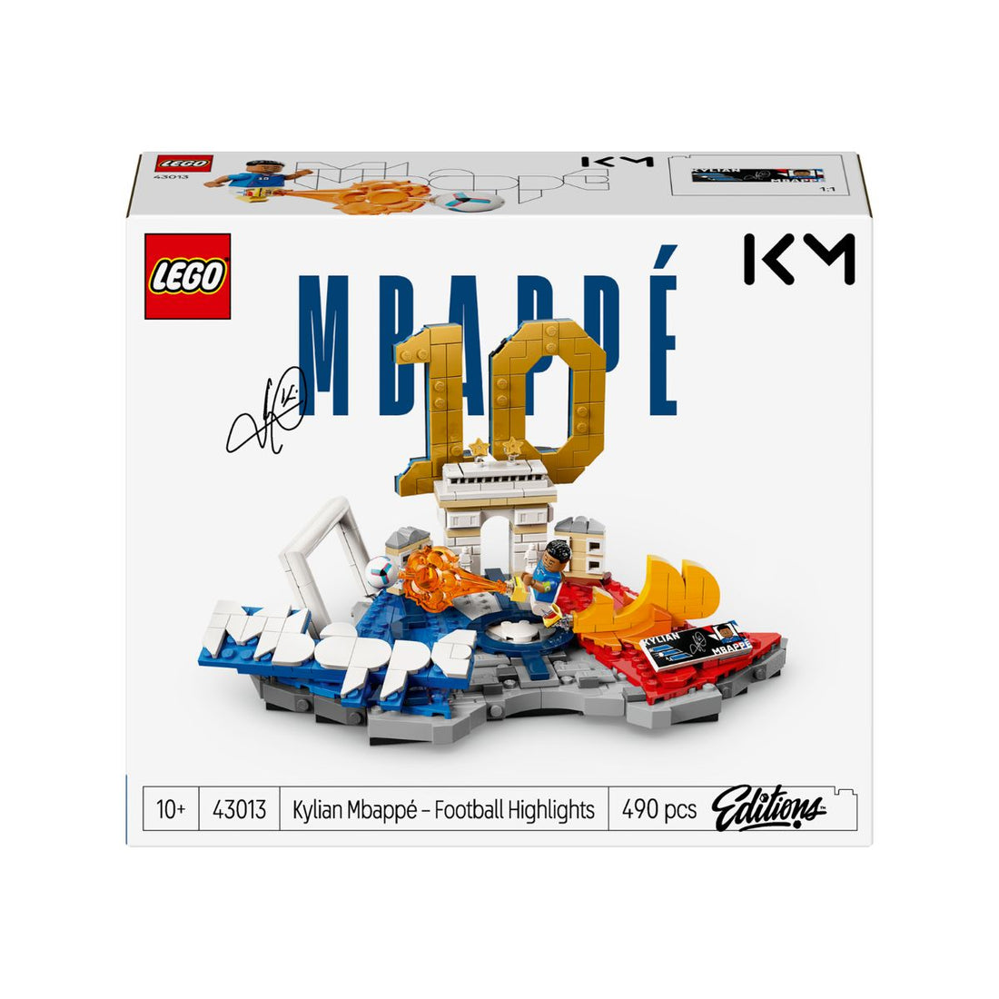 Mô hình LEGO EDITIONS SPORTS Kylian Mbappé Football Icon 43013 - Ảnh 4