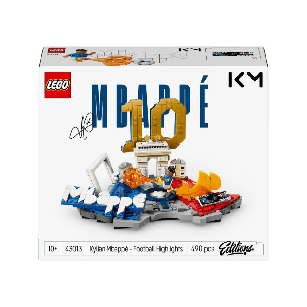 Mô hình LEGO EDITIONS SPORTS Kylian Mbappé Football Icon 43013 - Ảnh 4