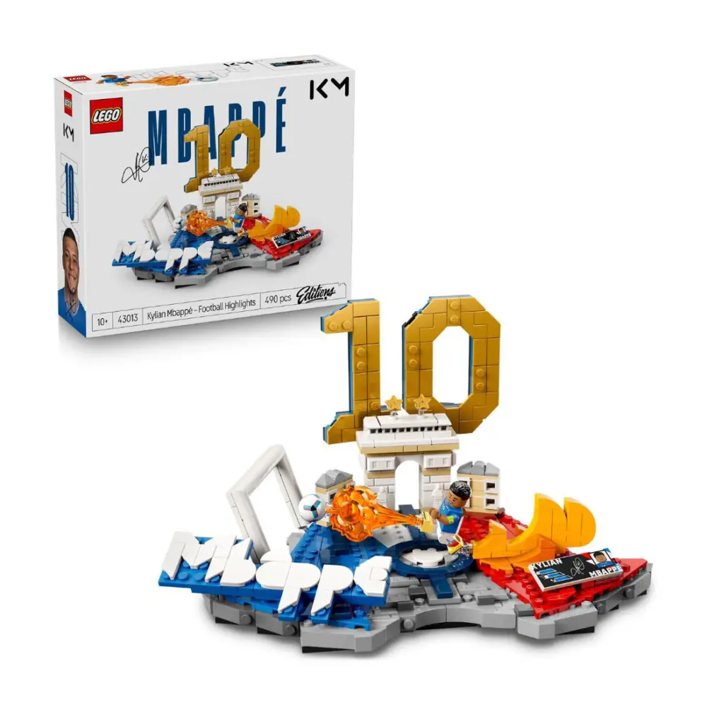 Mô hình LEGO EDITIONS SPORTS Kylian Mbappé Football Icon 43013 - Ảnh 5