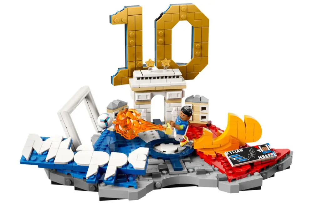 Mô hình LEGO EDITIONS SPORTS Kylian Mbappé Football Icon 43013