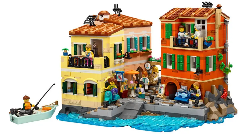 Mô Hình LEGO IDEAS Italian Riviera Coast 21359