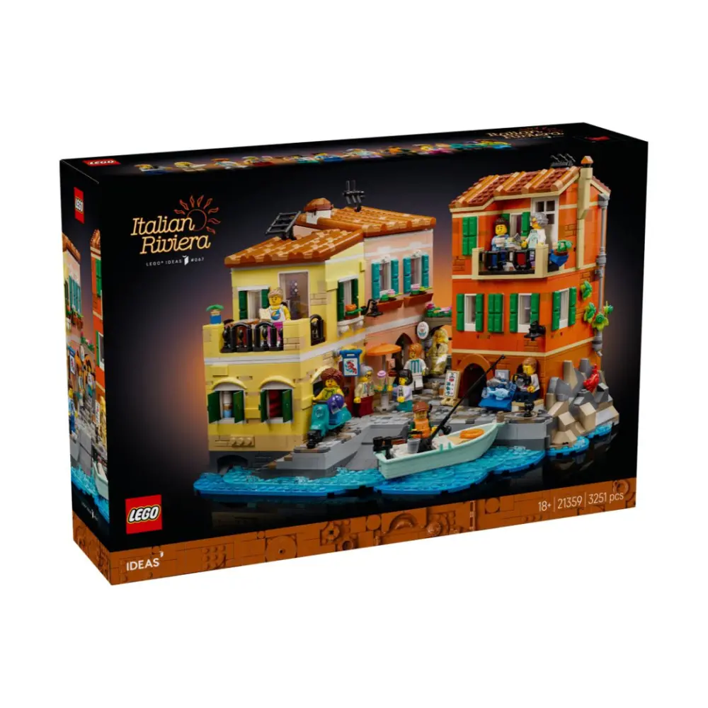 Mô Hình LEGO IDEAS Italian Riviera Coast 21359 - Ảnh 4