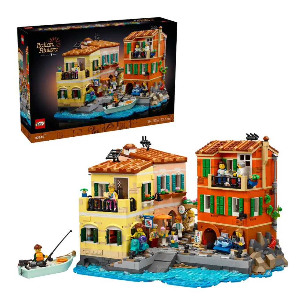 Mô Hình LEGO IDEAS Italian Riviera Coast 21359 - Ảnh 5