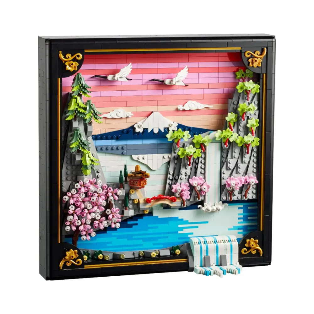 Alternative view of Mô hình LEGO ART Japanese Cherry Blossom Scene 31218