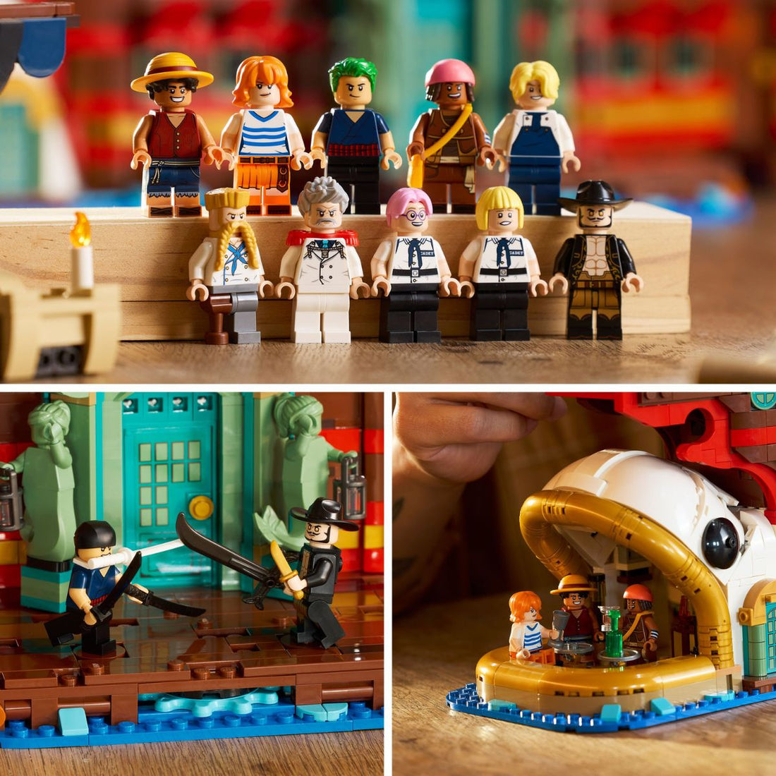 Mô hình LEGO ONE PIECE Baratie Floating Restaurant 75640 - Ảnh 3