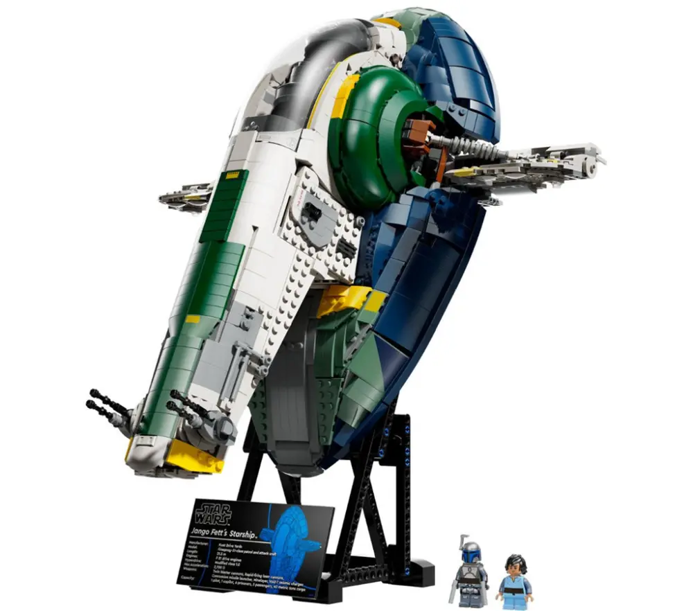Mô hình LEGO STAR WARS Jango Fett's Firespray Class Spaceship 75409