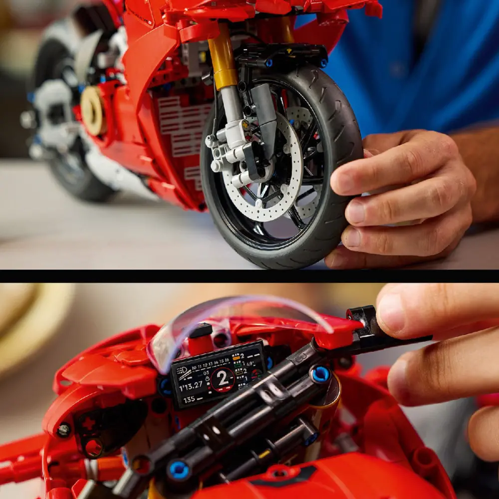 Alternative view of Mô hình LEGO TECHNIC Ducati Motorcycle 42202