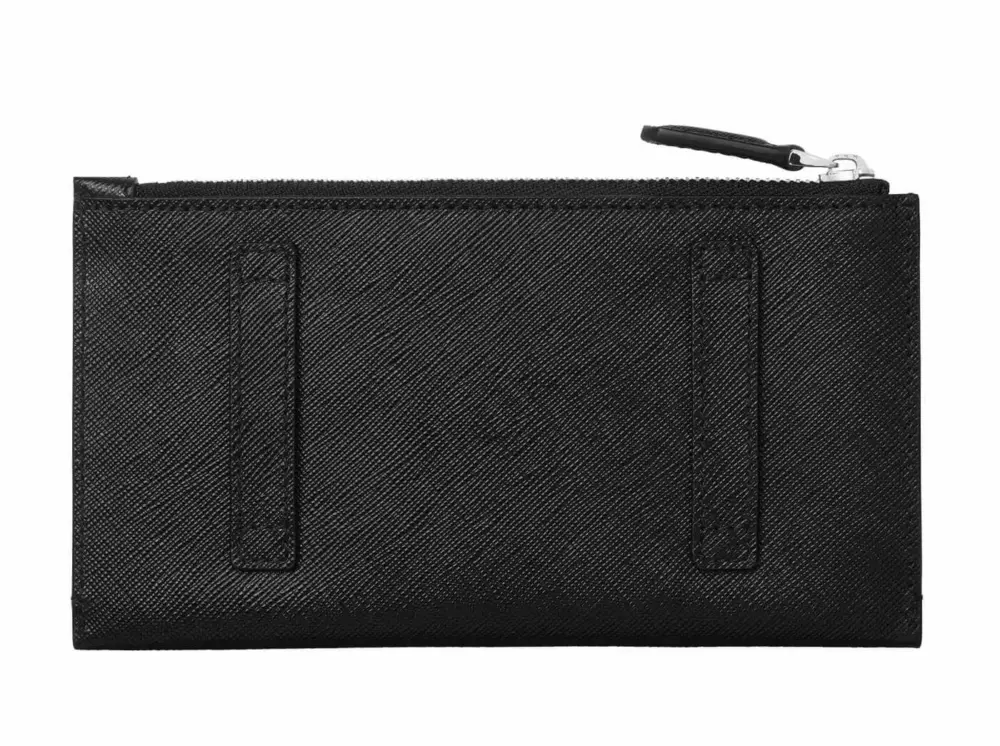 Ví Montblanc Sartorial Pouch Mini ‘Black’ 128574 - Ảnh 2