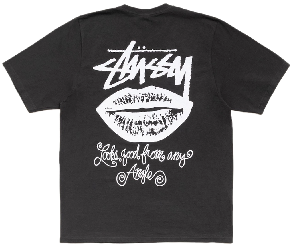 Áo Stussy Any Angle Tee Pigment Dyed 'Black' 1905196
