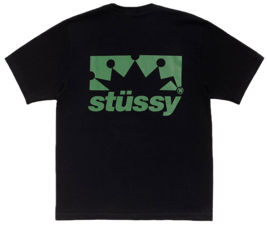 Áo Stussy Box Crown Tee 'Black' 1905186