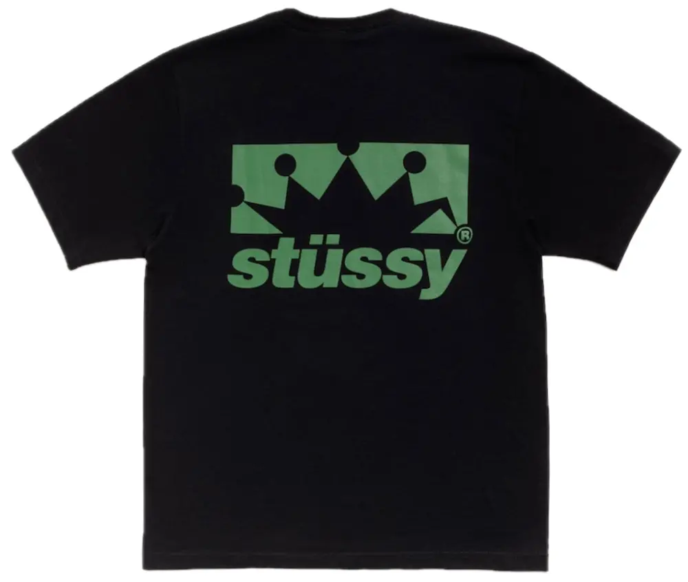 Áo Stussy Box Crown Tee 'Black' 1905186
