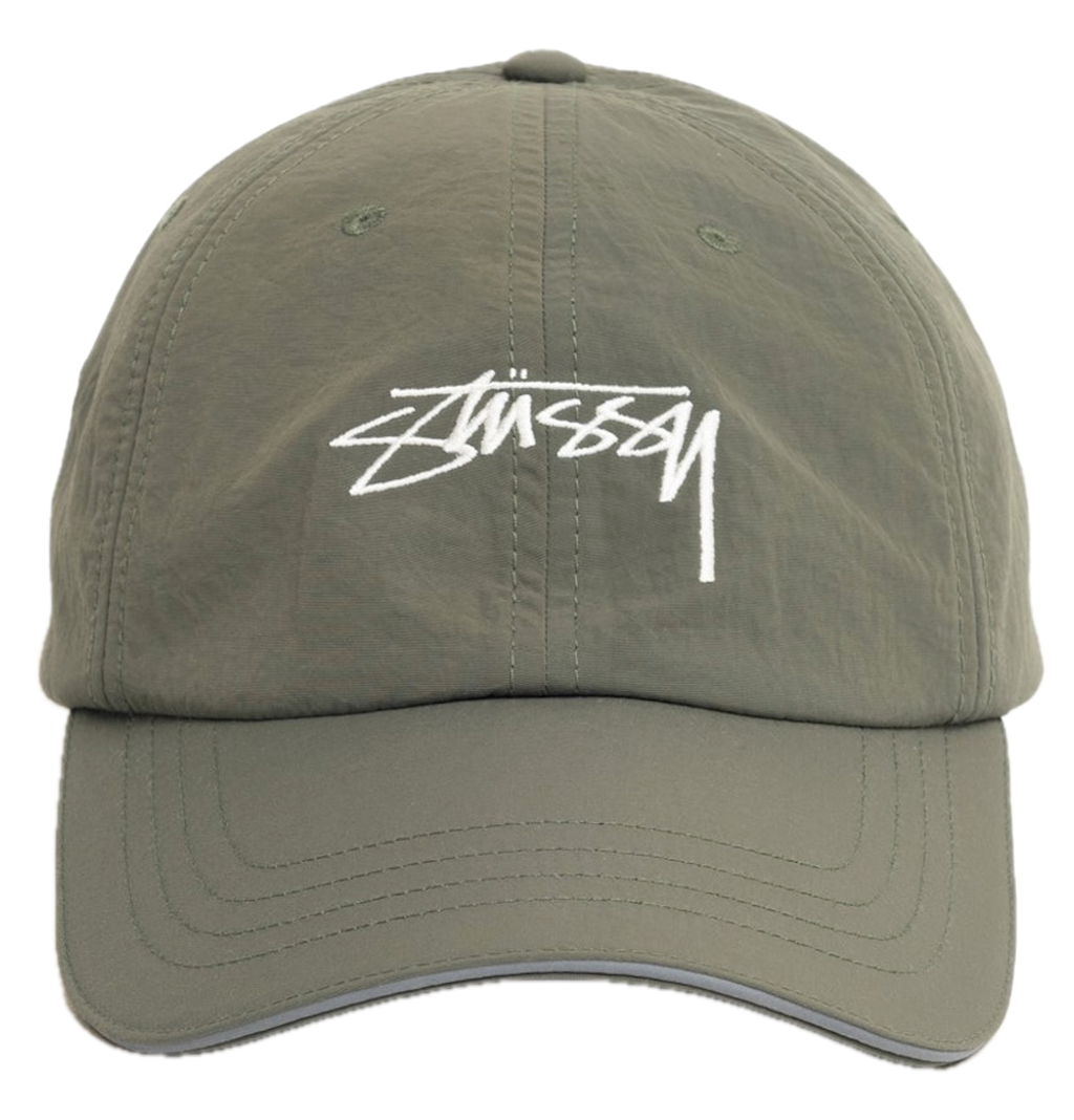 Mũ Stussy Smooth Stock Nylon Sport Cap 'Khaki' 1311211