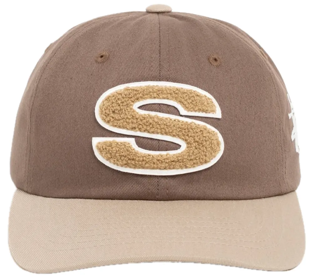 Mũ Stussy Low Profile Chenille S Snapback 'Brown' 1311061