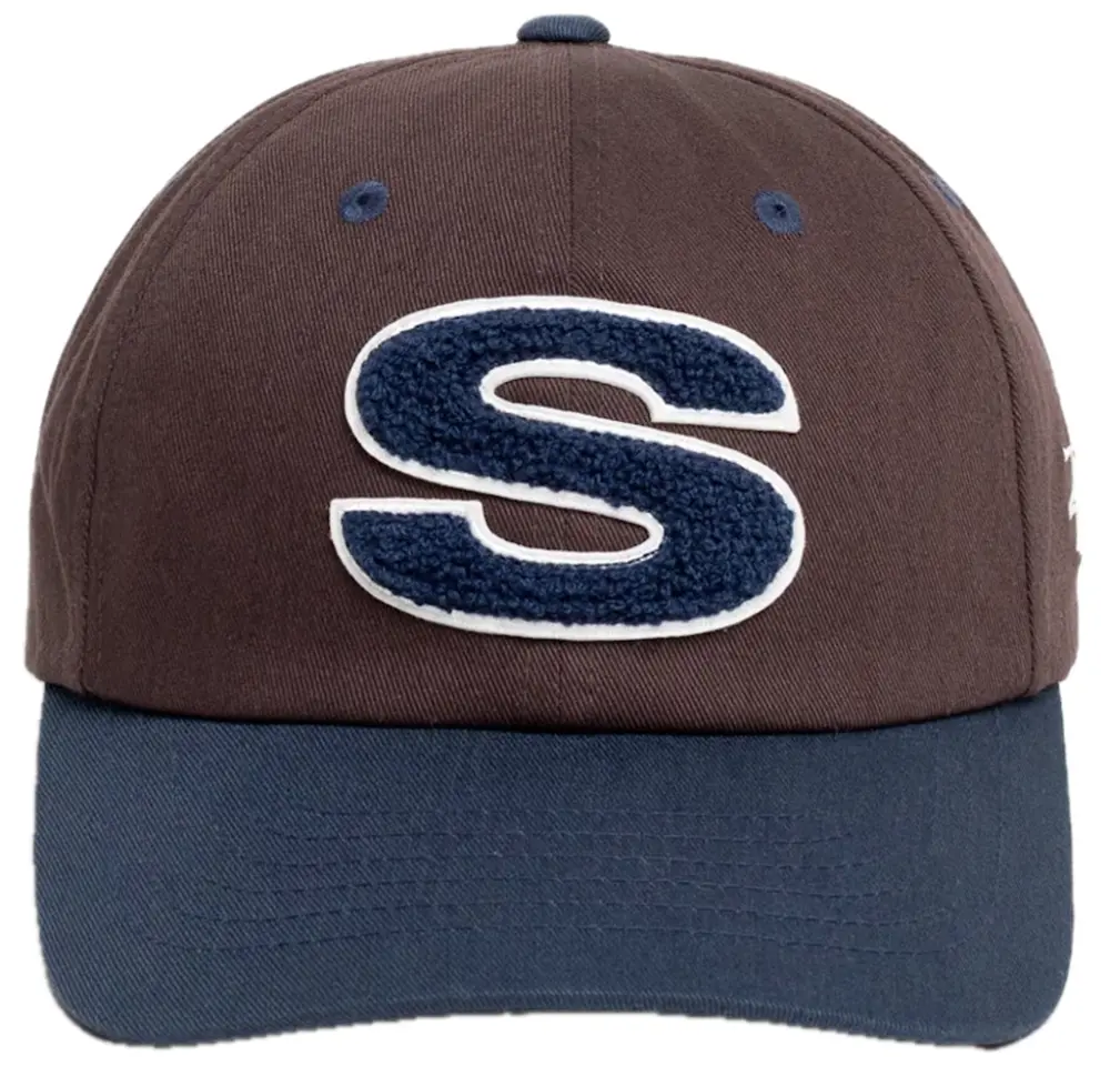 Mũ Stussy Low Profile Chenille S Snapback 'Dark Brown' 1311061