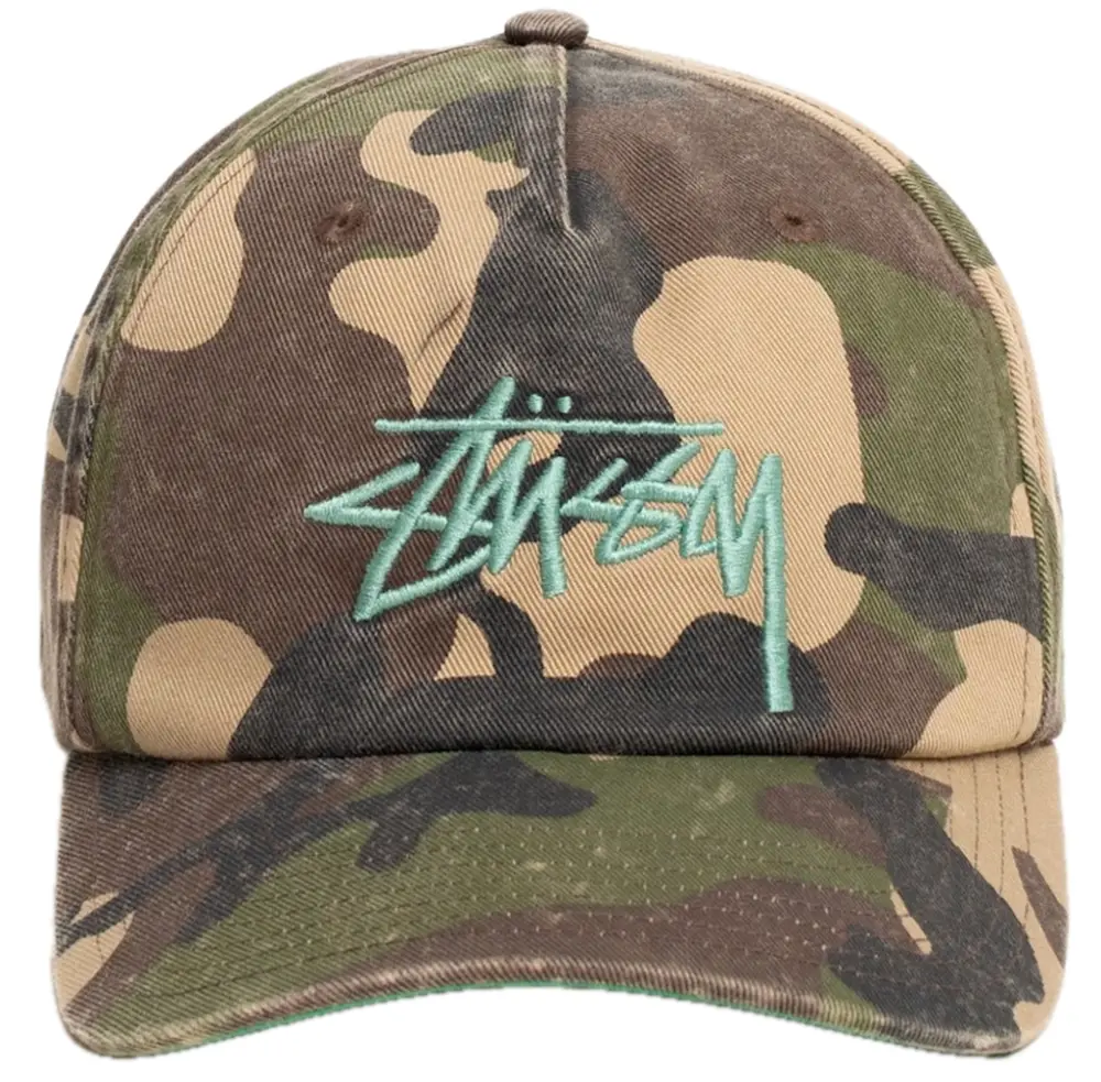 Mũ Stussy Low Profile Chenille S Snapback 'Camo' 1311061