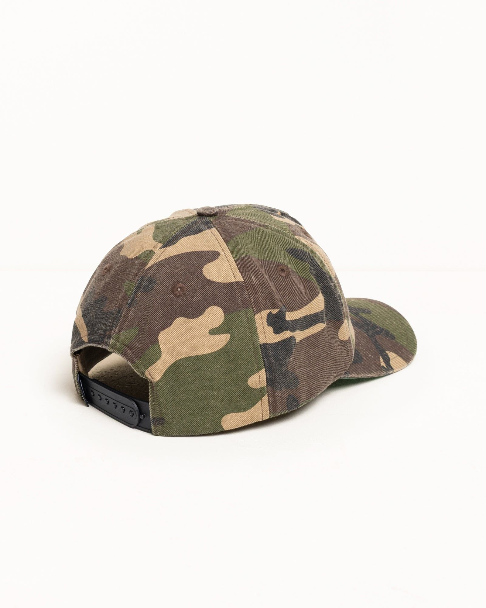 Alternative view of Mũ Stussy Low Profile Chenille S Snapback 'Camo' 1311061
