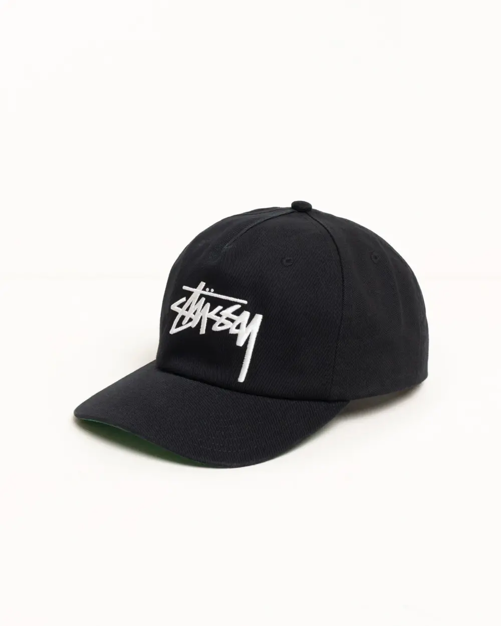 Mũ Stussy Low Profile Chenille S Snapback 'Black' 1311061 - Ảnh 2