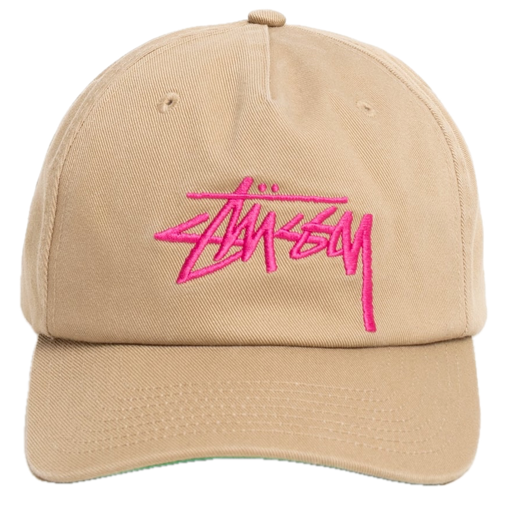 Mũ Stussy Low Profile Chenille S Snapback 'Khaki' 1311061