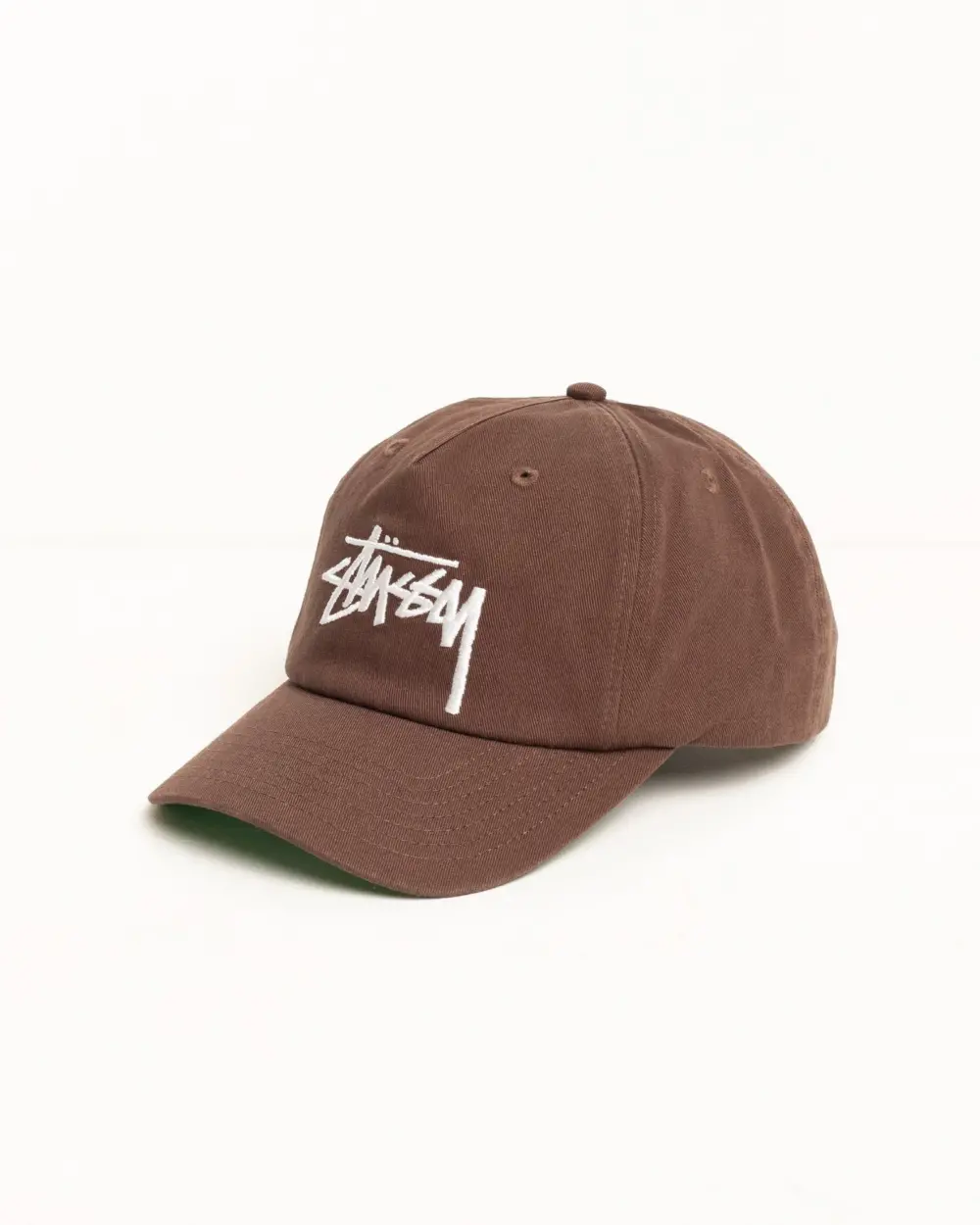 Alternative view of Mũ Stussy Low Profile Chenille S Snapback 'Chocolate' 1311061