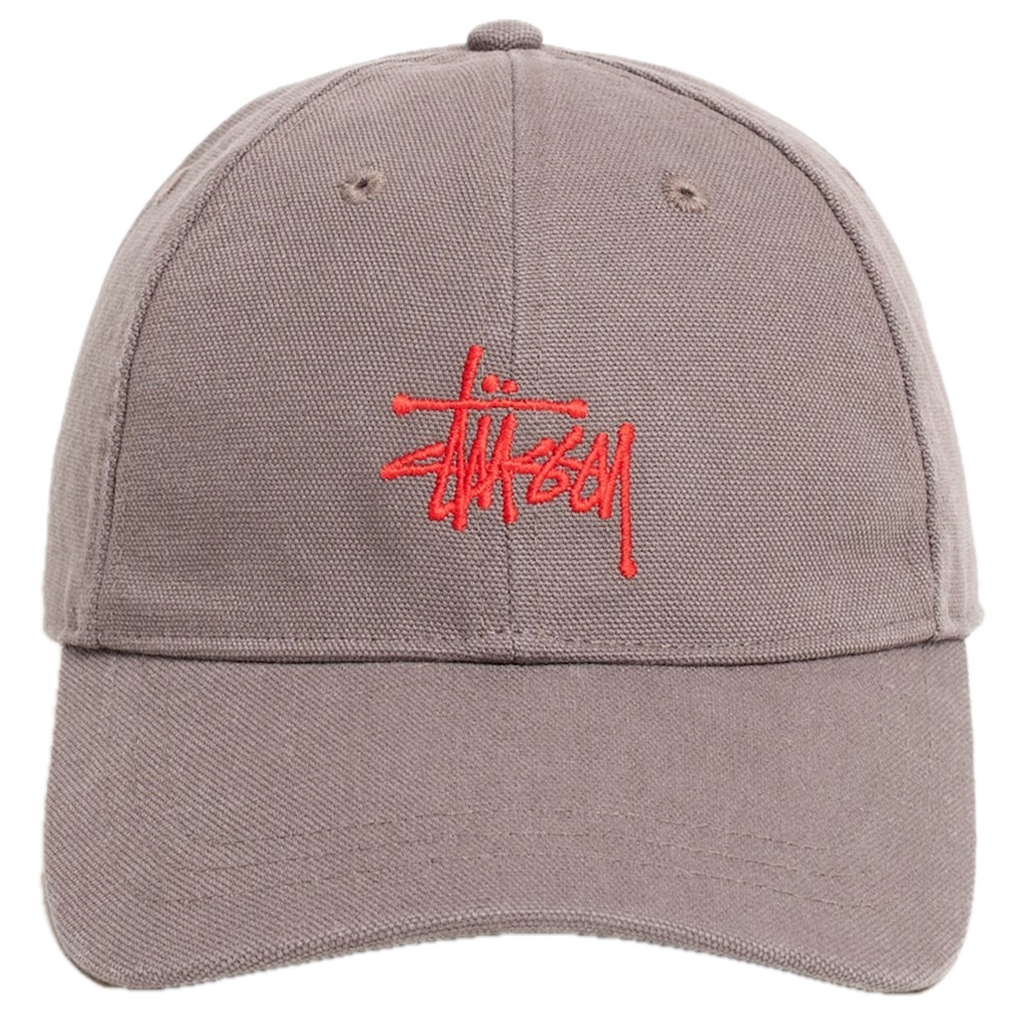 Mũ Stussy Basic Stüssy Cap Canvas 'Grey' 1311232