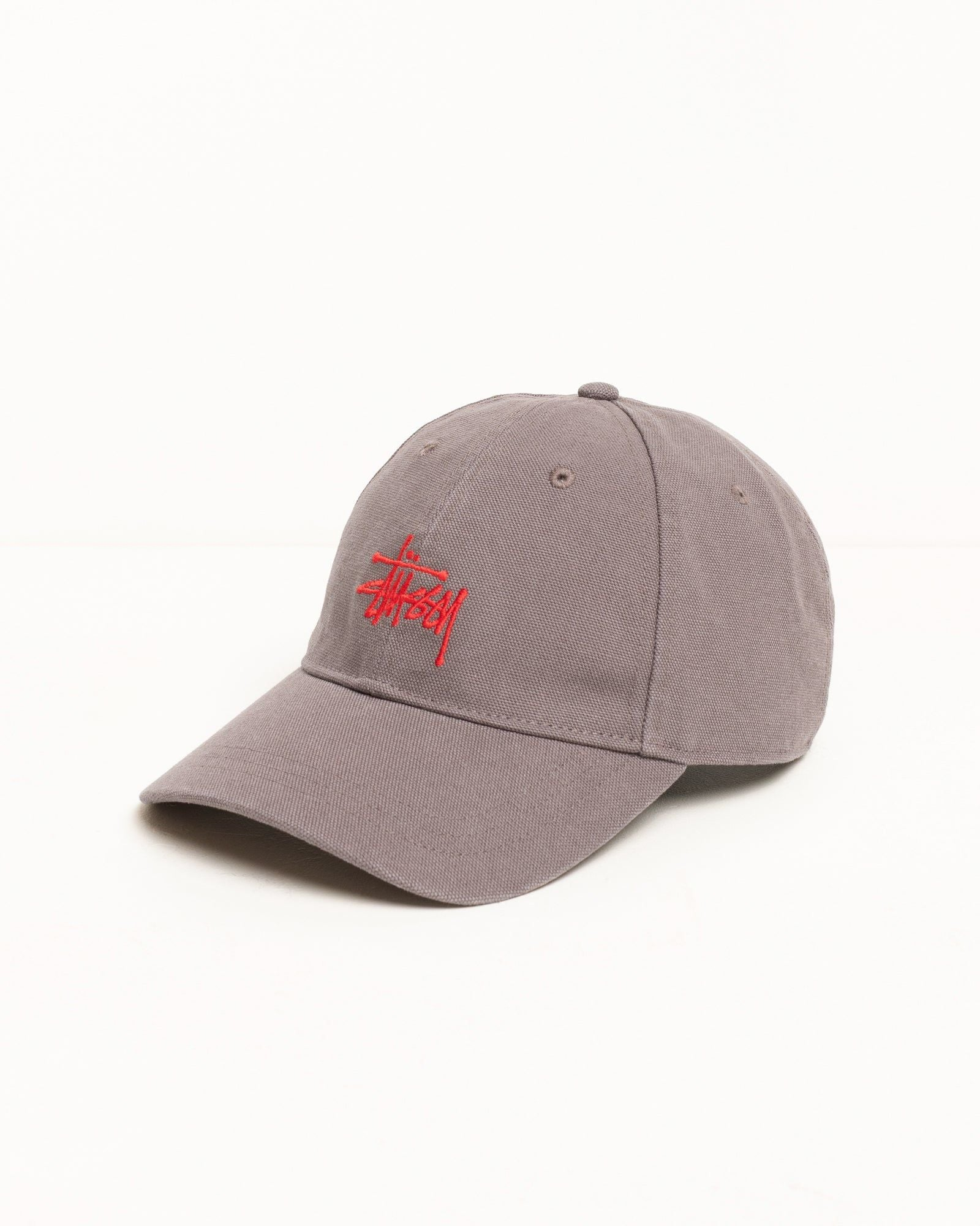 Alternative view of Mũ Stussy Basic Stüssy Cap Canvas 'Grey' 1311232